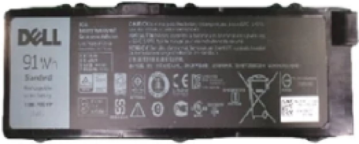 Dell Primary Battery - batteria per laptop - ioni di litio - 6 celle - 91 Wh - per Precision 7510 7710