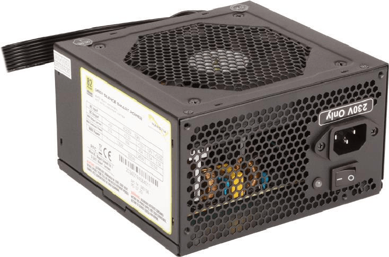 Nanoxia Technology Alimentatore Nanoxia Deep Silence Smart Power 600 W ATX Nero (340194)