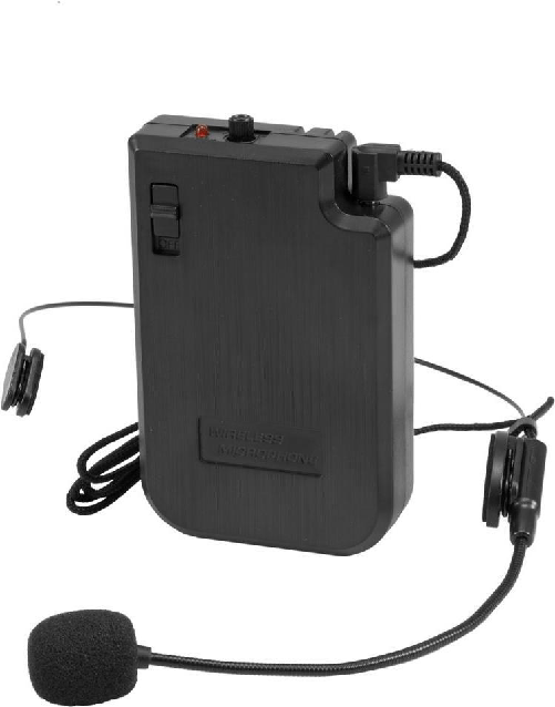OMNITRONIC WAMS-10BT2 MK2 trasmettitore tascabile con microfono ad auricolare 865 MHz (13107023)