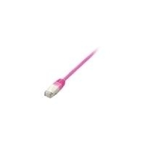 Equip Cavo patch equipaggiare RJ45 S/FTP C6 15,00m Rosa HF (605588)
