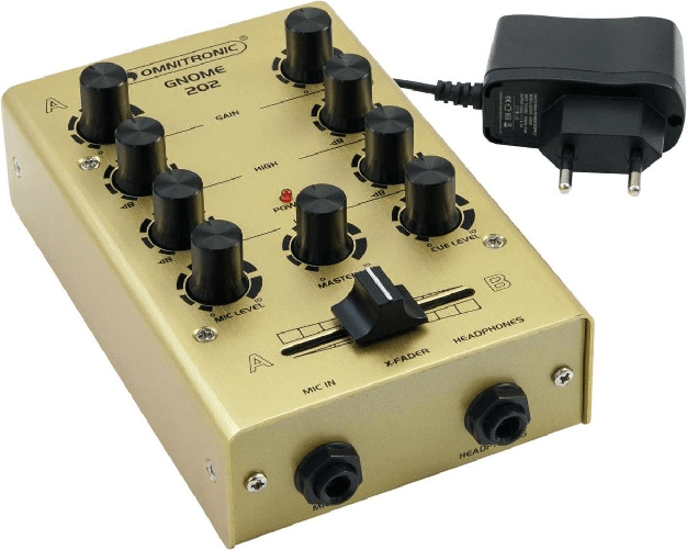 Omnitronic GNOME-202 2 canali 20 - 20000 Hz Oro (10006882)