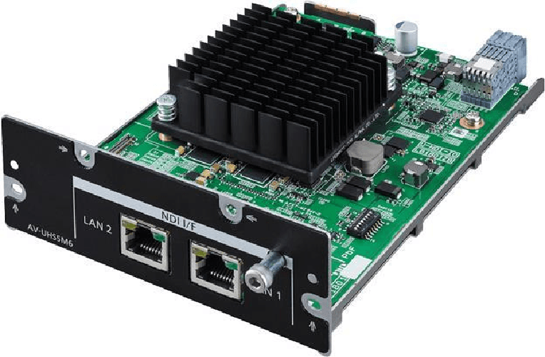 PANASONIC AV-UHS5M6G - NDI I/F-Einheit f¼r AV-UHS500 UHD Live-Video Mischer (NDI-Unterst¼tzung | IP