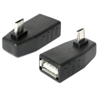 DeLOCK 65473 adattatore per inversione del genere dei cavi micro USB USB 2.0 Nero Delock Adattatore Delock USB micro-B maschio USB 2.0-A femmina OTG