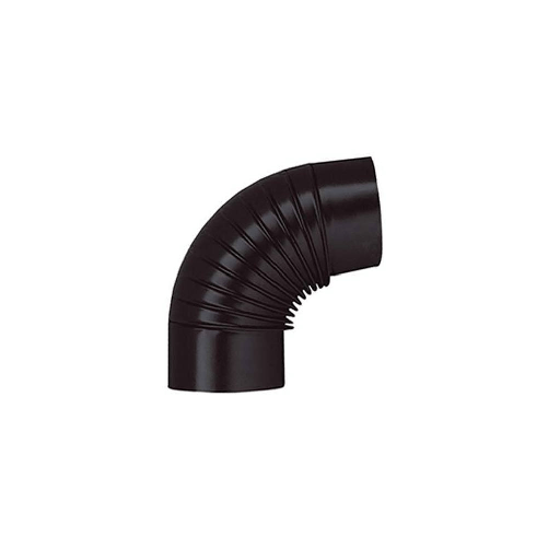 Gomito Legna 90Â° Classic Nero Opaco Save Cm 10