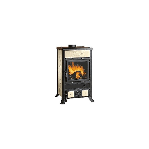 Stufa Legna Rossella R1 Bii La Nordica Liberty Panna Kw 8,8 Mm 578X586 H.Mm 915