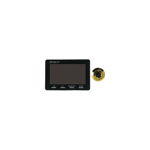 Spioncino Elettronico Maxi Sottocchio Bravo Oro Con Schermo Lcd 4,3" Mm. 40-105