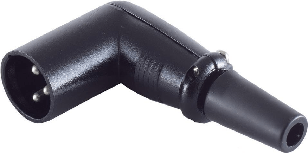 shiverpeaks -BASIC-S--XLR spina angolare nera (BS55006)