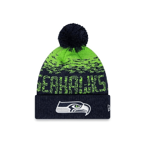 New Era NFL Sport Knit Cuff Seasea OTC - Berretto da Uomo, Colore Blu Navy, Taglia Unica EU