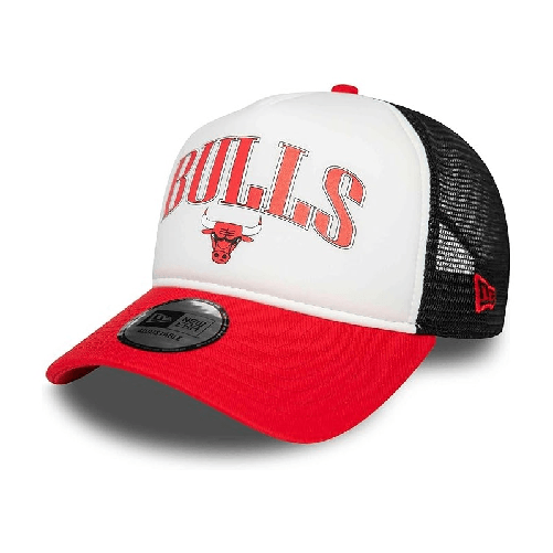 New Era Cappellino da Camionista Regolabile Retro Chicago Bulls Taglia Unica