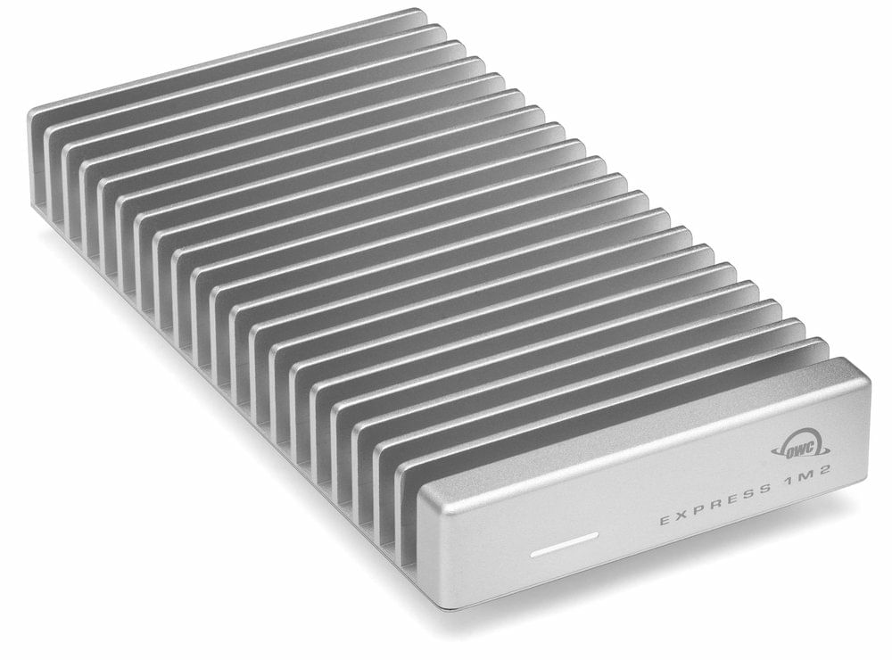 Owc US4EXP1MT04 Express 1M2 USB4 da 40 TB - oltre 3000 MB-s su Mac dotati e OWC Express 1M2 Tecnologia Thunderbolt 4 TB USB tipo-C Argento