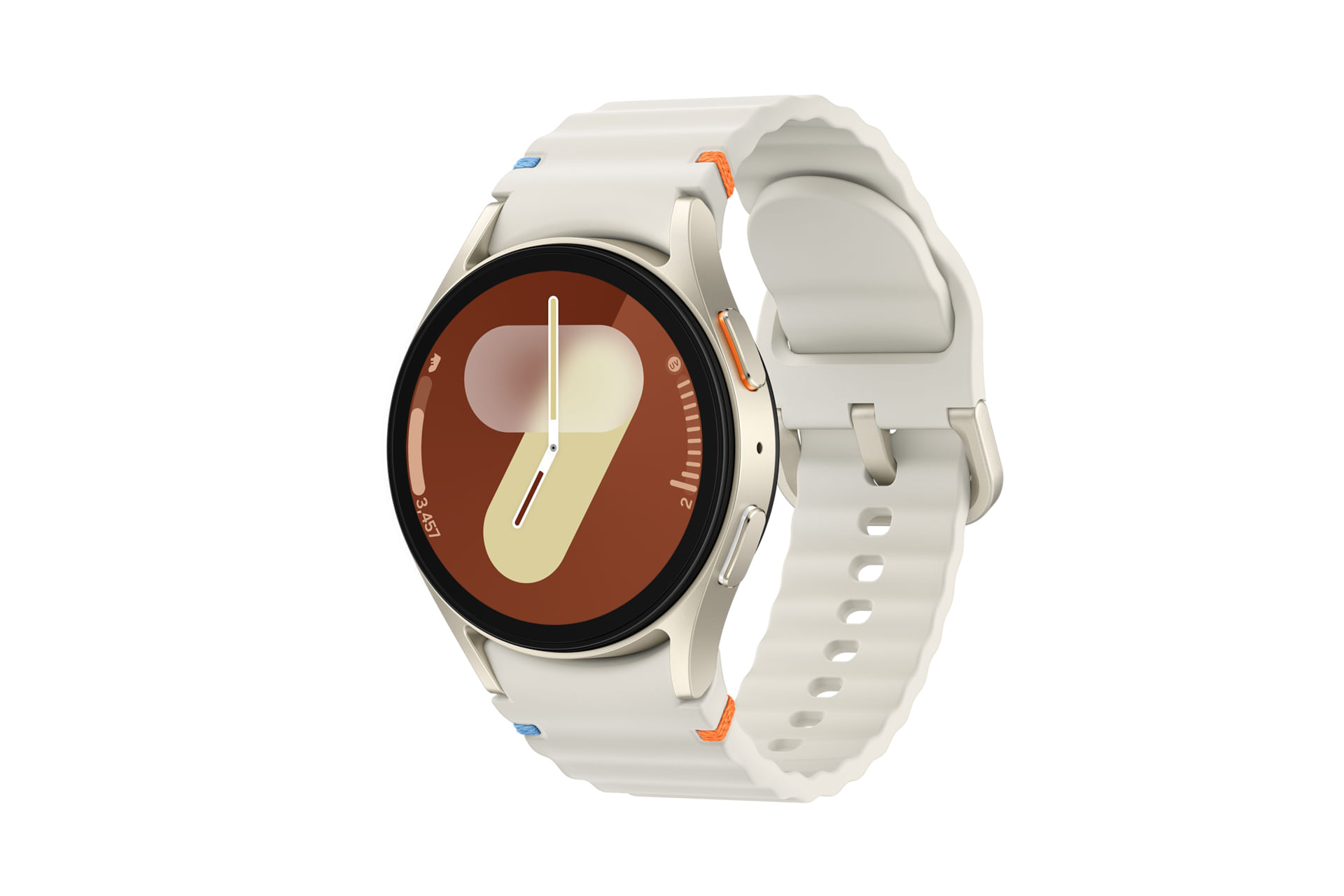 Samsung Galaxy Watch7 3,3 cm (1.3") AMOLED 40 mm Digitale 432 x 432 Pixel Touch screen Crema Wi-Fi GPS (satellitare)