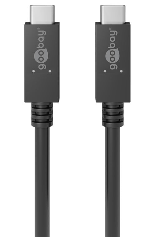Goobay Wentronic 49252 cavo USB USB 3.2 Gen 2 (3.1 Gen 2) 0,5 m USB C Nero Wentronic 49252 cavo USB USB 3.2 Gen 2 (3.1 Gen 2) 0,5 m USB C Nero