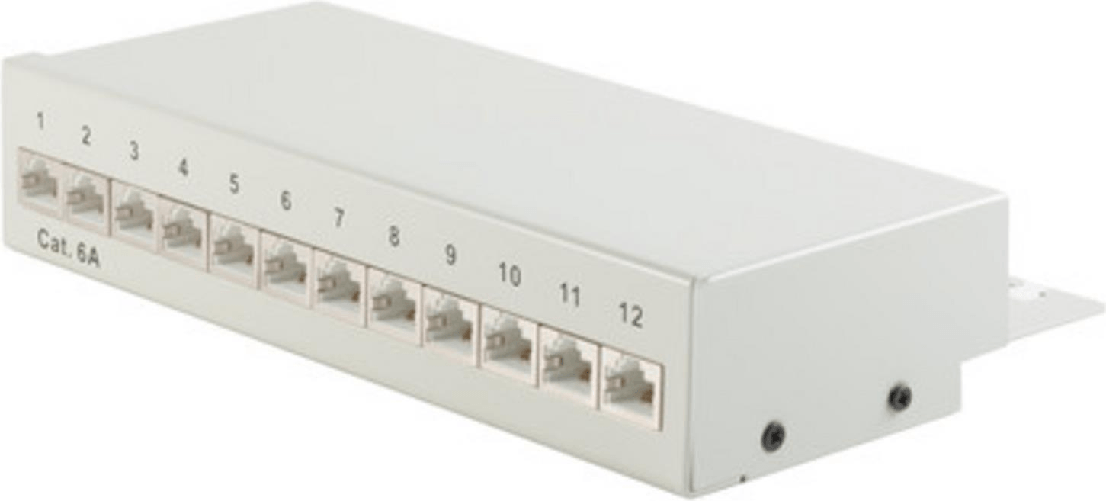 ShiverPeaks S-Conn 75077 - Cat6a - RJ-45 - Cat6a - Grigio - Metallo - 212 mm (75077)