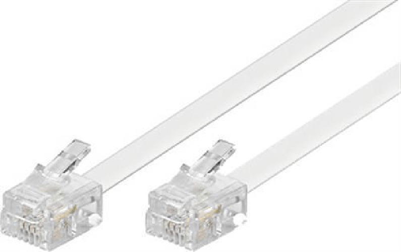 Deltaco Cavo di rete Deltaco DEL-160F bianco 3 m (DEL-160F)
