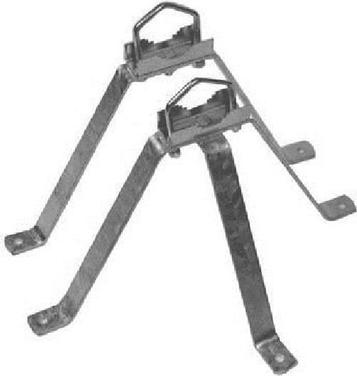 Televes Staffa da palo Televes MAHA 60225 staffa da parete 225mm distanza dalla parete - 3 1 (MAHA60225)