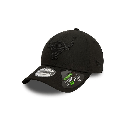 New Era 9Forty - Berretto Outline Chicago Bulls, Nero , Taglia unica