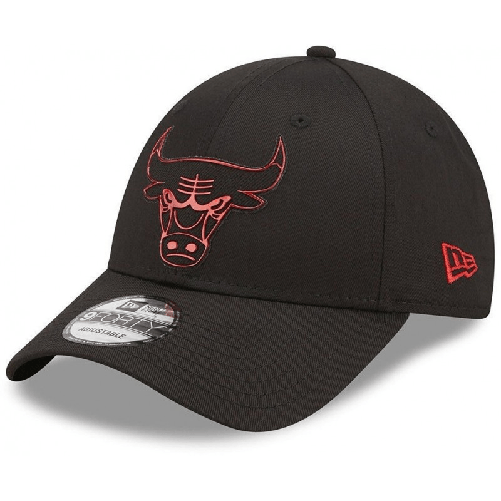 New Era Chicago Bulls Foil Logo 9forty Cap Man (60284877-BLK) black