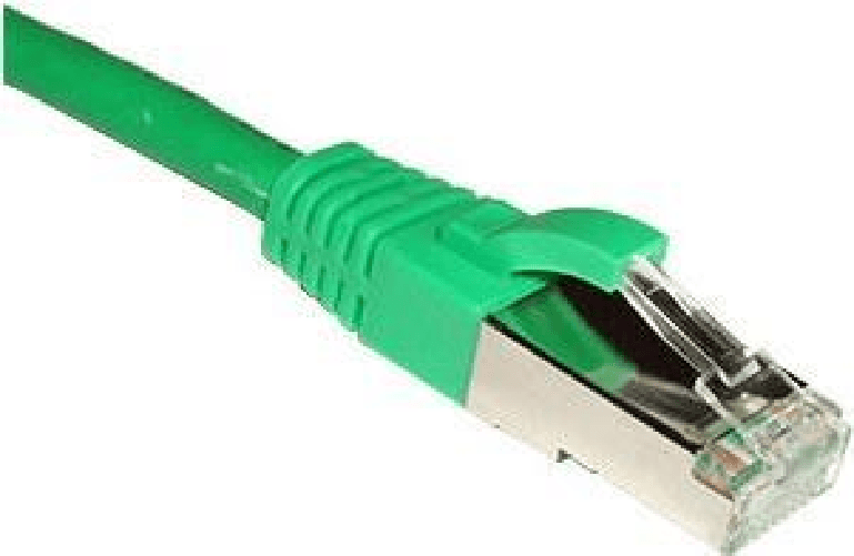 ACT Cavo di rete verde ACT 05 m Cat6a SSTP Cavo di rete verde Cat6a S/FTP (S-STP) da 05 m (IB7400)