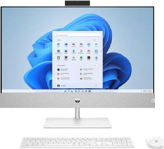 HP 27-ca0000ng AIO 68.58cm 27Zoll QHD AMD RYZEN 5 5500U 2x8GB 512GB SSD UMA W11H (A3QR4EA#ABD)