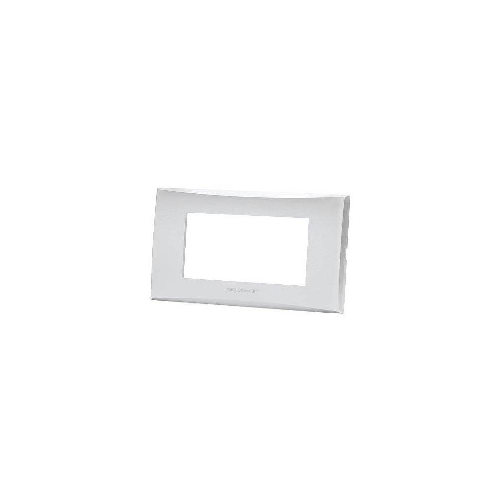 Placca Coprifrutti Avp Argento Posti 4 Mm 140X85