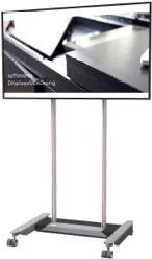 Kindermann 4004000000 supporto per espositori segnaletici 203 m (80") alluminio (4004000000)