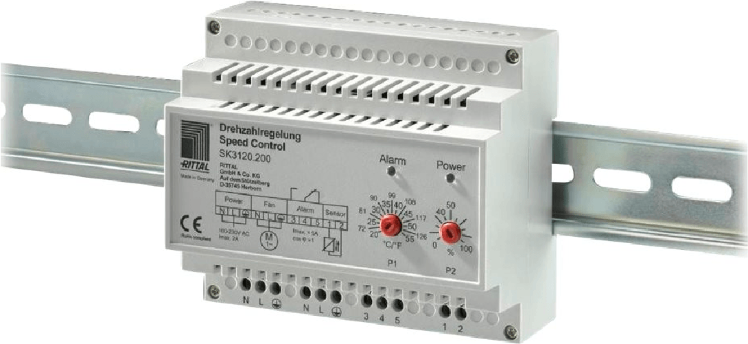 Rittal SK - Regolatore di velocità della ventola per rack - AC 100-230 V Rittal SK - Regolatore di velocit della ventola per rack - AC 100-230 V