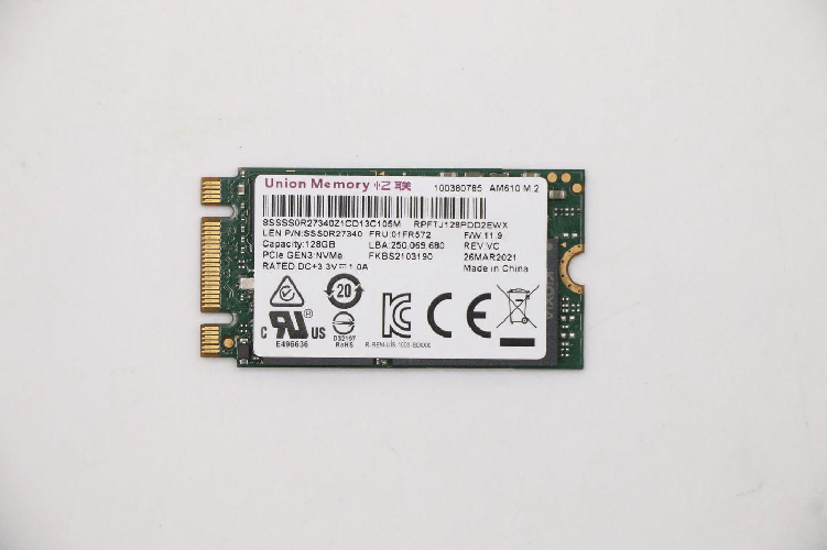 UMIS AM610 128GB M.2 PCIe - 2242 RPFTJ128PDD2EWX SSD - Warranty: 6M