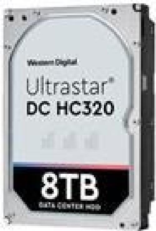 Western Digital WD Ultrastar DC HC320 HUS728T8TLN6L4 - disco rigido - 8 TB - interno - 3,5" (8,9 cm) - SATA 6Gb/s