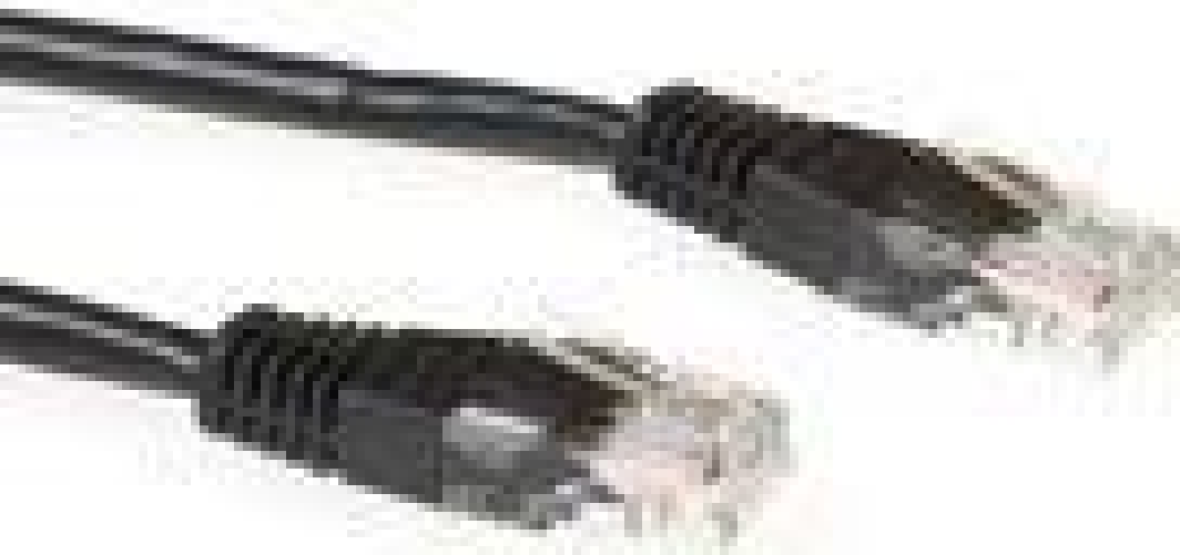 ACT Cavo patch ACT nero LSZH U/UTP CAT6 da 15 metri con connettori RJ45
