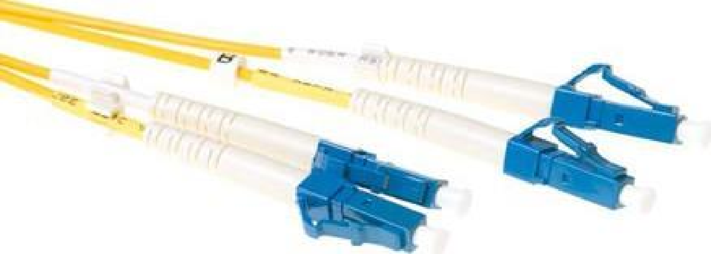 ACT Cavo patch in fibra OS2 monomodale ACT da 7 metri LSZH duplex con connettori LC. Lc