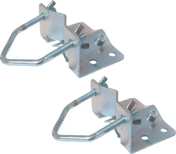 Morsetto per piede d'albero con connettività massima S/CONN acciaio zincato max 60 mm--VE2 (89857-SET)