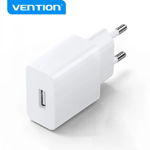 Caricatore da muro USB-A Vention 5W 1A PSD15-5W - Colore bianco - UE