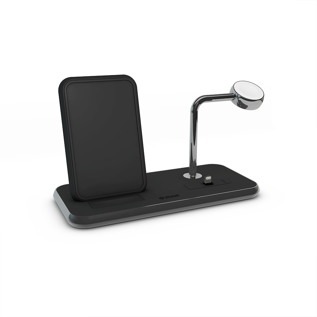 ZENS ZEDC07B Cuffie, Smartphone, Orologio intelligente Nero AC Carica wireless Interno