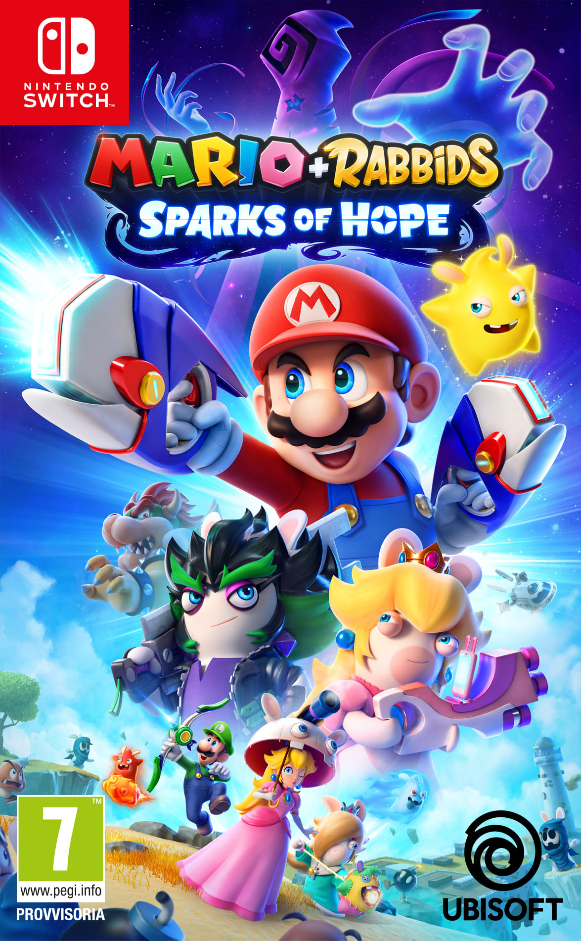 Ubisoft Nintendo Mario + Rabbids Sparks of Hope Standard+Componente aggiuntivo Tedesca, Inglese, ESP, Francese Nintendo Mario + Rabbids Sparks of Hope