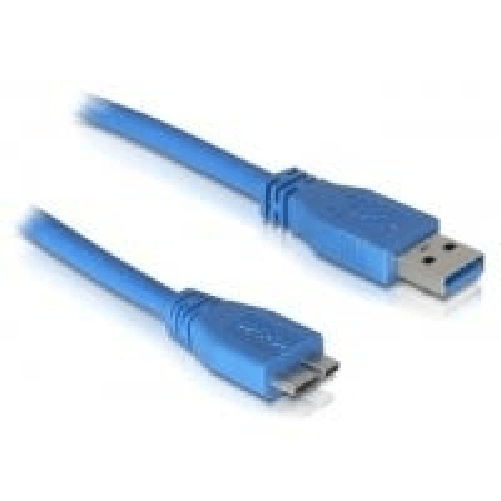 DeLOCK - USB-Kabel - 9-polig USB Typ A (M) - 10-polig Micro-USB Typ B (M) - 3 m ( USB / Hi-Speed USB / USB 3.0 ) DeLOCK Micro USB 3.0 - 3m cavo USB US