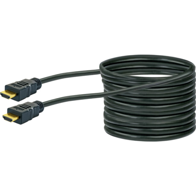 Schwaiger HDM150 013 cavo HDMI 15 m HDMI tipo A (Standard) Nero, Oro