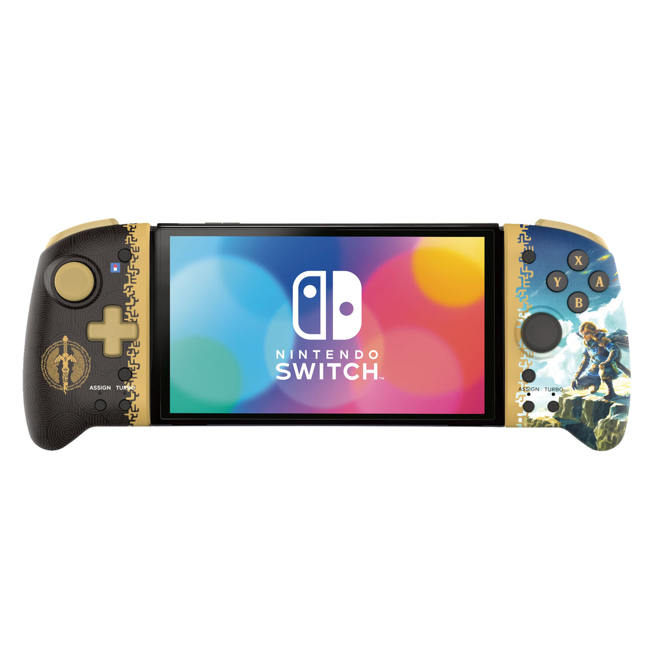 Hori Gamepad Split Pad Pro Zelda Tears Of The Kingdom per Nintendo Switch Hori Split Pad Pro Colori assortiti Gamepad Nintendo Switch