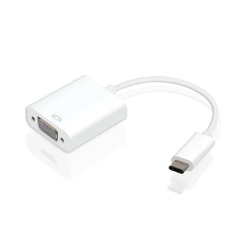 EWENT ADATTATORE USB TYPE-C A VGA 015 mm EC1050 Ewent EC1050 adattatore grafico USB Bianco
