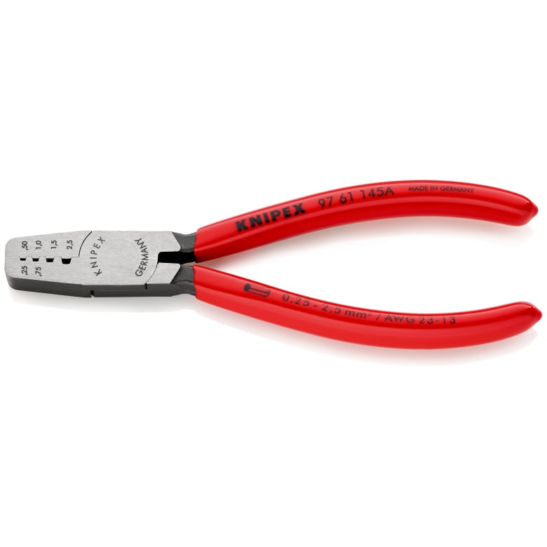 Knipex Pinza a crimpare KNIPEX per capicorda 145 mm Knipex KP-9761145A