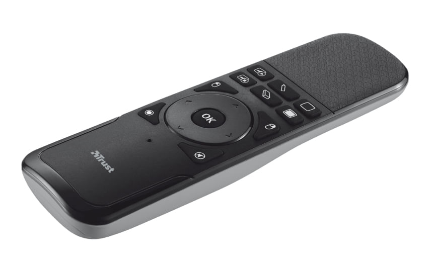 Trust Wireless Touchpad Presenter puntatore wireless IR Nero, Grigio