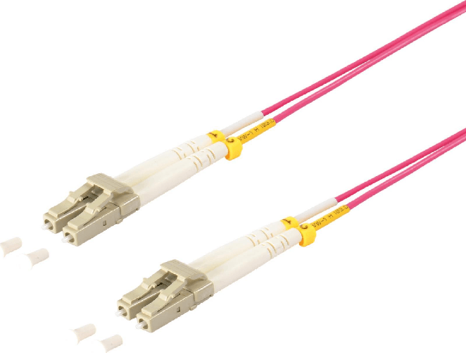 Shiverpeaks Cavo patch duplex in fibra ottica con massima connettività S/CONN LC/LC 50/125 OM4 viola 150 m (77927/4) S/CONN 77927/4 cavo InfiniBand e