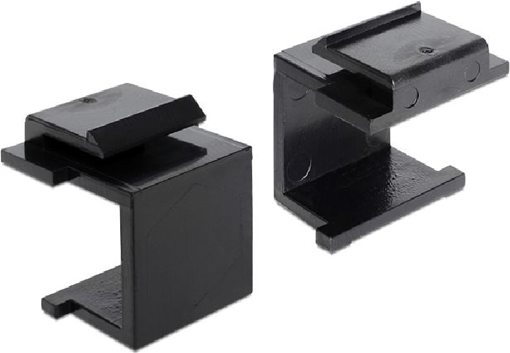 Delock Zum Einbau in Keystone Halterungen mit 192 x 149 mm Mae (LxBxH) 189 x 214 x 179 mm DeLOCK 86321 kit di fissaggio Nero