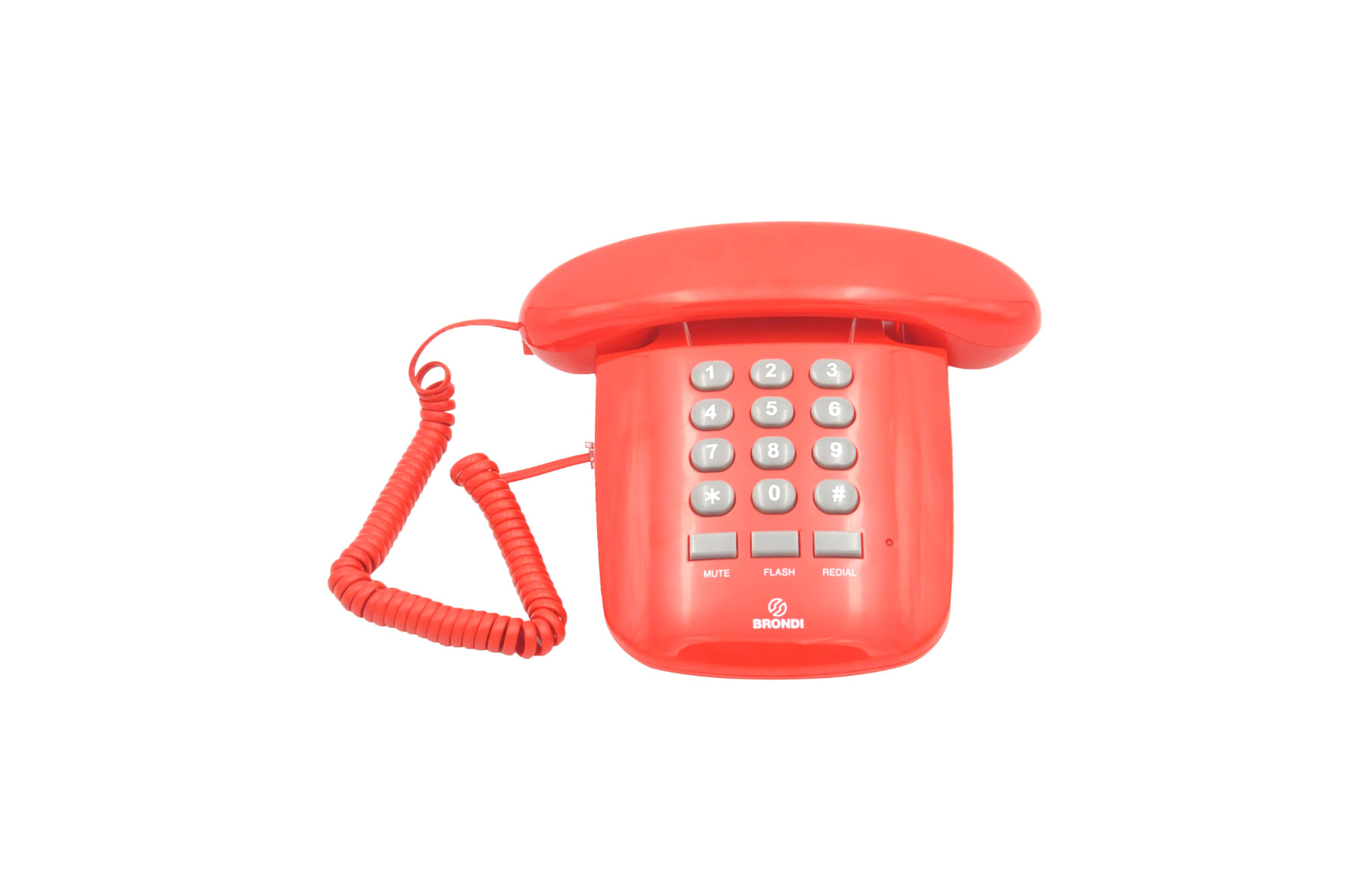 Brondi Sirio Telefono analogico Rosso Brondi SOLE Telefono DECT Rosso