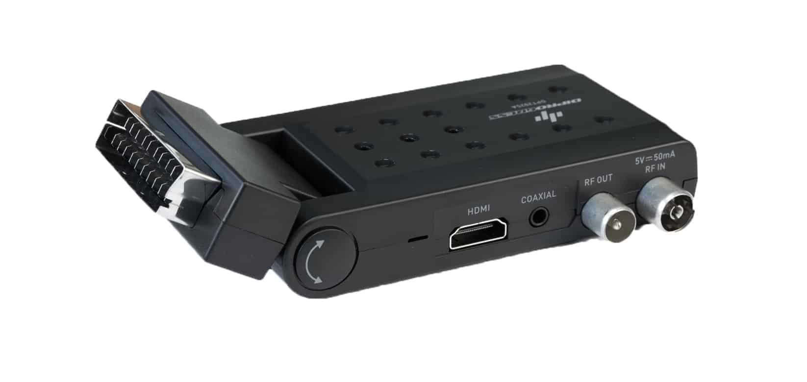Diprogress DPT202SB Ricevitore Digitale Terrestre Scart Stick DVB-T2 H265-HEVC Main 10 con Telecomando Universale per Tv DIPROGRESS DPT202SB decodific