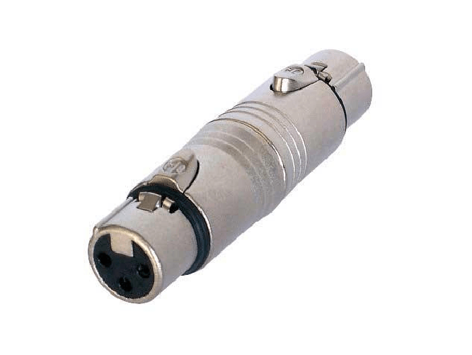 Neutrik NA3FF XLR Grigio