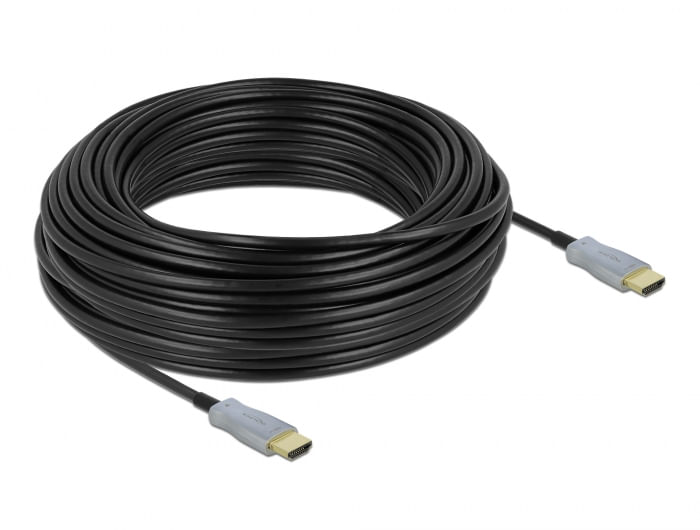 Delock Anschlsse 1 x HDMI-A Stecker 1 x HDMI DeLOCK Cavo ottico attivo HDMI 4K 60 Hz 30 m