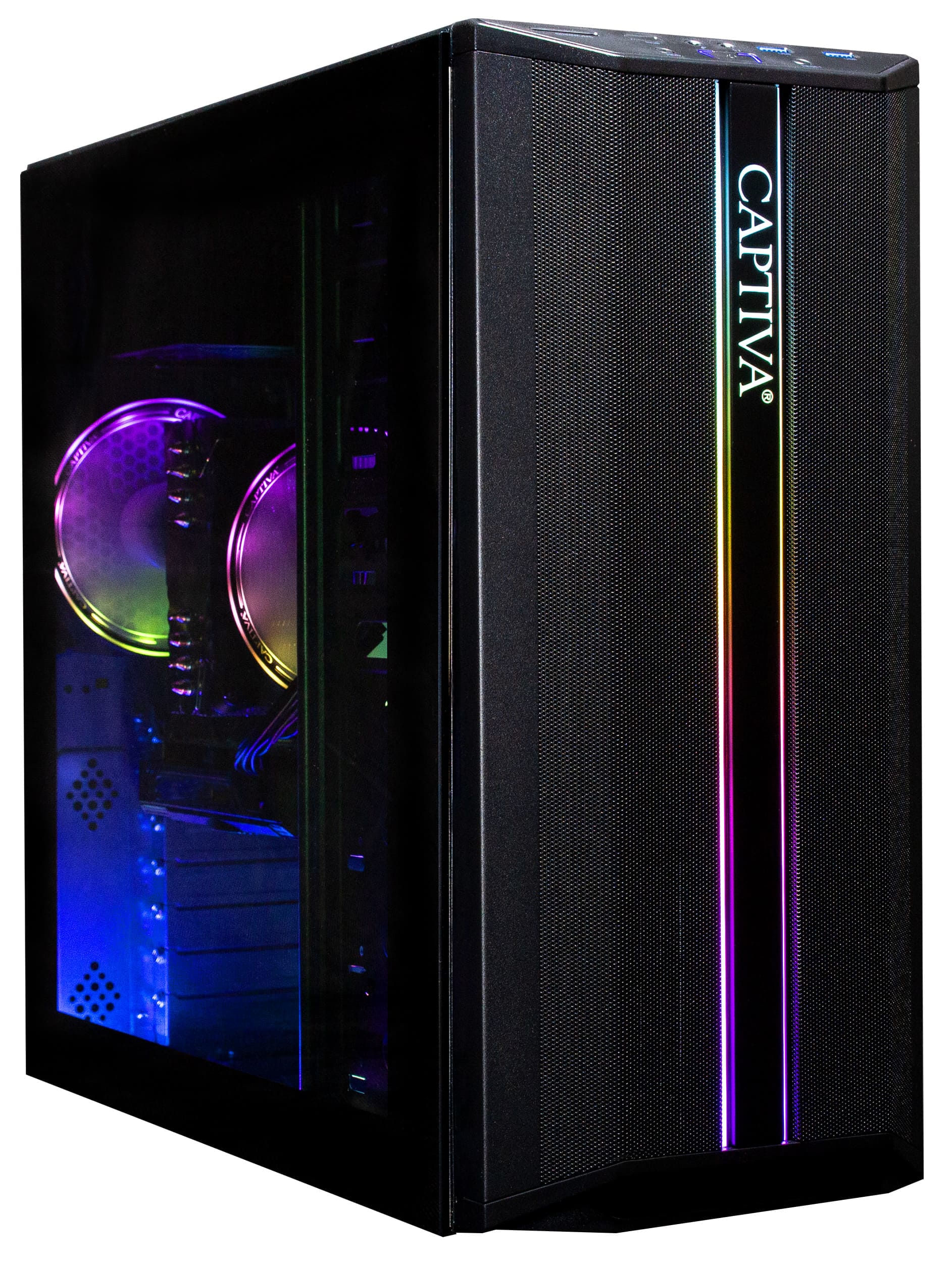 CAPTIVA Advanced Gaming R74-724 AMD Ryzen 5 16 GB DDR4-SDRAM 1 TB SSD NVIDIA GeForce RTX 4060 Ti Windows 11 Home PC