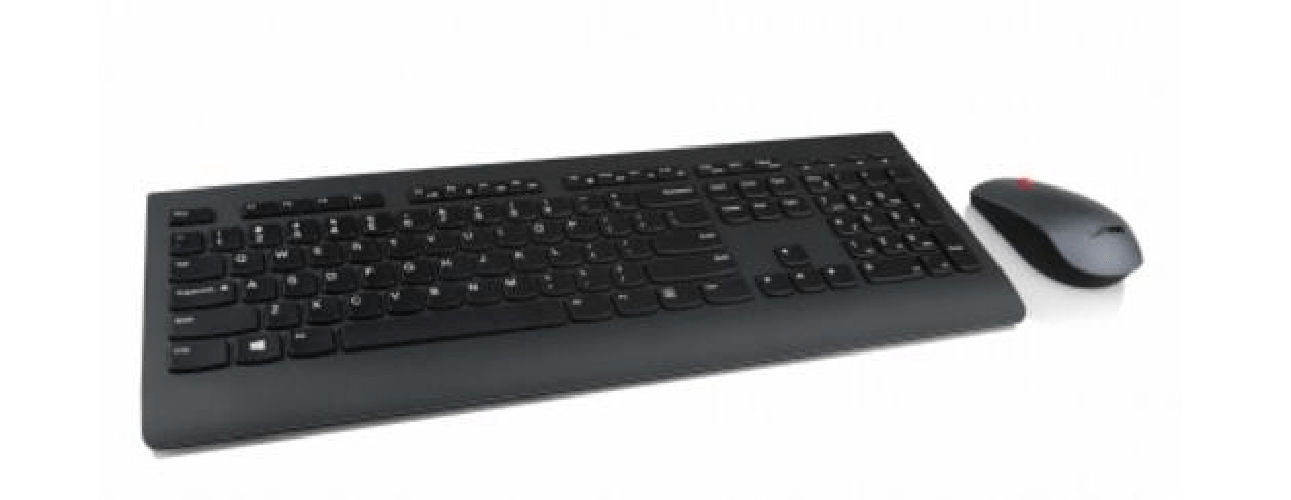 Lenovo 4X30H56828 tastiera Mouse incluso RF Wireless QWERTY Inglese UK Nero (Lenovo Professional Combo - Keyboard and mo Lenovo 4X30H56828 tastiera Mo