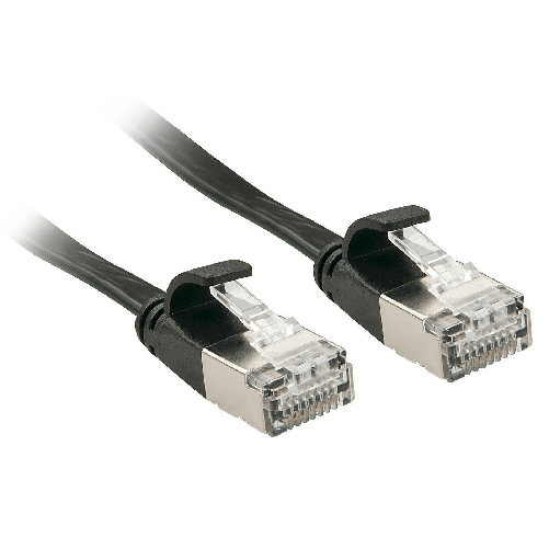 Lindy 47483 cavo di rete Nero 3 m Cat6a U/FTP STP (Networking Cable Black 3 M - Cat6A U/Ftp Stp - Warranty 120M) Lindy 47483 cavo di rete Nero 3 m Cat