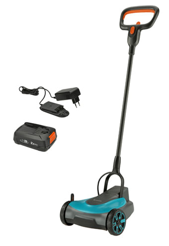 Gardena HandyMower tagliaerba Tagliaerba a spinta Batteria Nero, Blu, Arancione Gardena HandyMower Tagliaerba a spinta Batteria Nero, Blu, Arancione